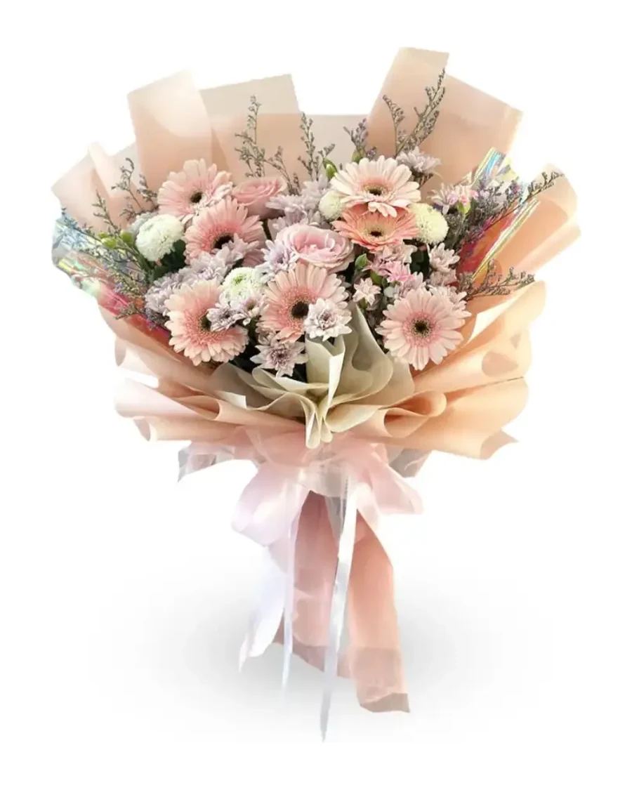 Buket krem dan blush