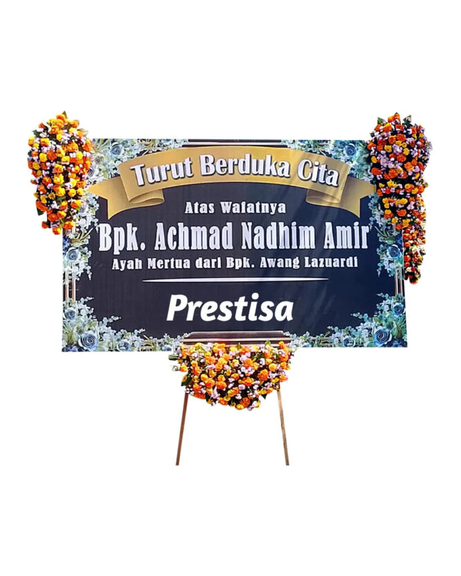 Papan bunga duka cita
